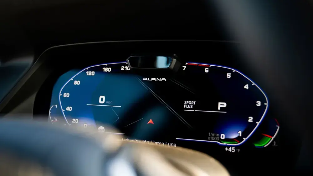 BMW ALPINA XB7 instrumentenpaneel